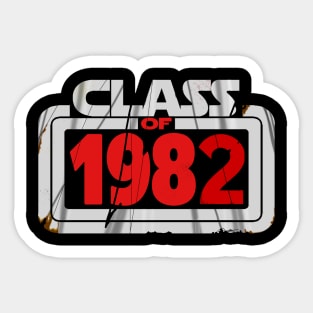 Class Of 1982 Sticker